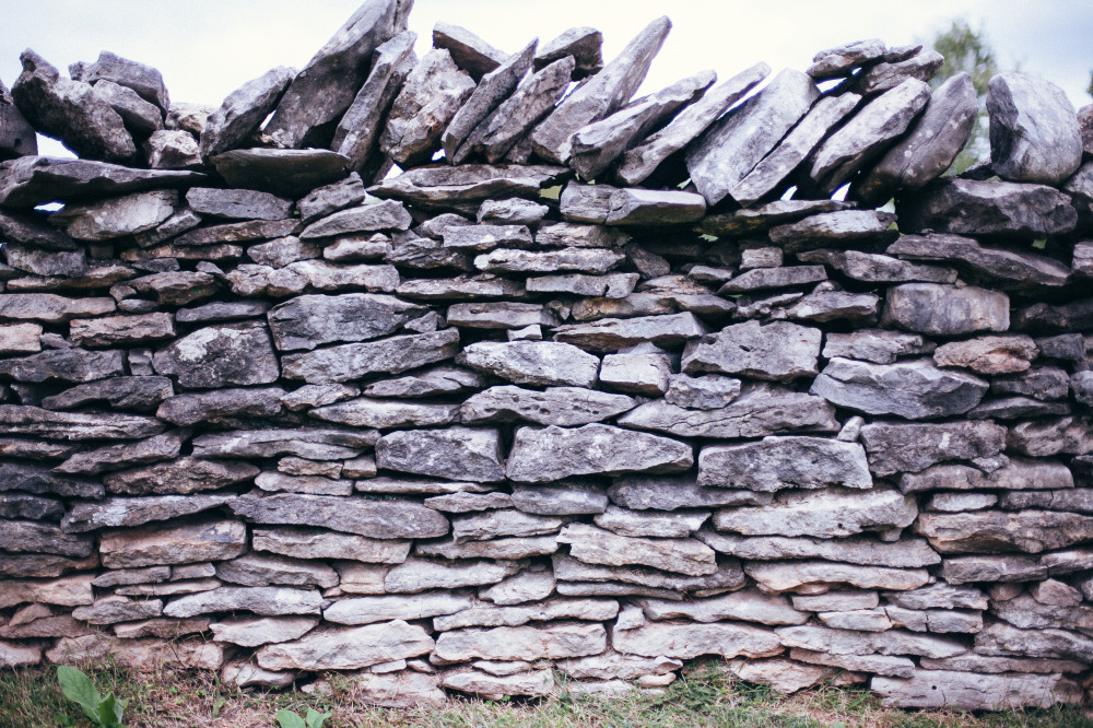 Public Domain Images – Rock Wall Grey Dirty Pattern Old Historical Franklin Tennessee